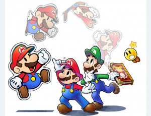 mario en luigie paper