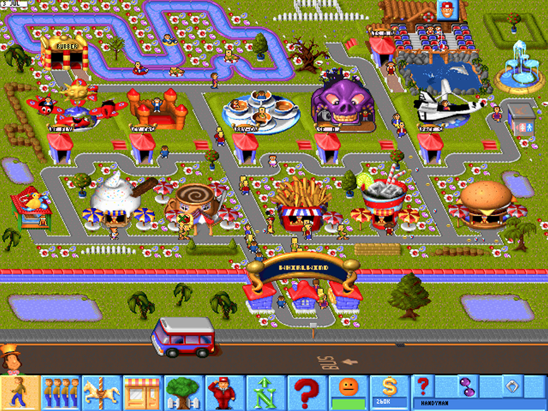 Игра парк сега. Theme Park Sega. Theme Park сега. Theme Park World (SIM Theme Park). Theme Park 1994.