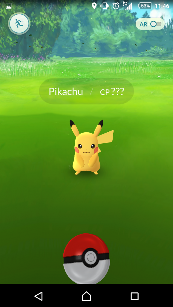 pokemon go pikachu starter
